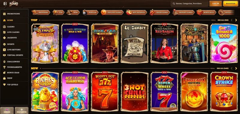 What’s the first thing you notice when you open Lizaro Casino? After the splash screen, the homepage loads in under three seconds on both desktop and mobile browsers. The layout is split into three columns: a carousel of current promotions, a quick‑access menu for slots, table games and live dealer, and a sidebar that shows your balance and a “Deposit” button... Image: What’s the first thing you notice when you open Lizaro Casino?